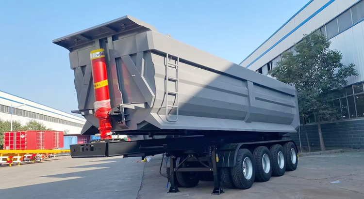 شاحنة نصف مقطورة نصف مقطورة قلابة من سينوترك