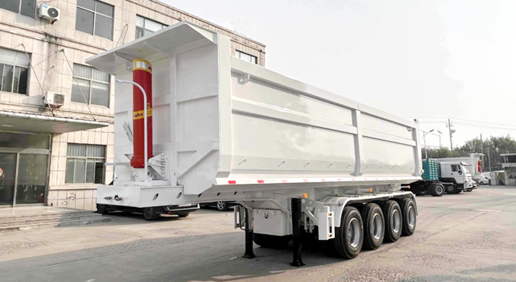 شاحنة نصف مقطورة نصف مقطورة قلابة من سينوترك