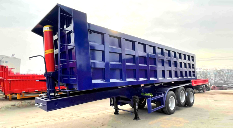 شاحنة نصف مقطورة نصف مقطورة قلابة من سينوترك