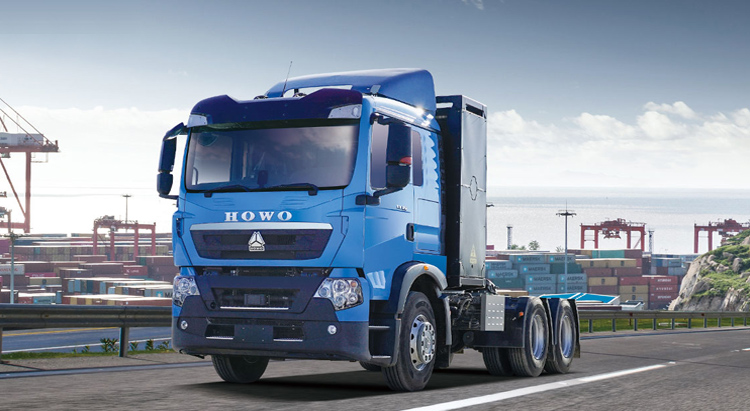 HOWO Pure Electric Tractor truck 102-116HP Model 4X2 cover