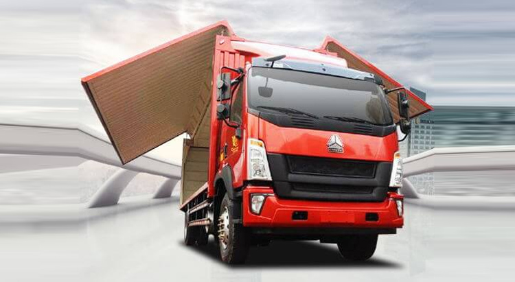 Howo Box Van Cargo Truck