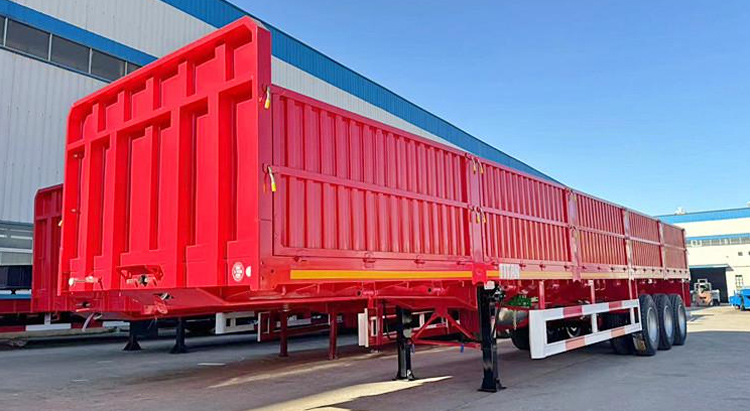 شاحنة المقطورة نصف المقطورة سينوتروك الجانبية