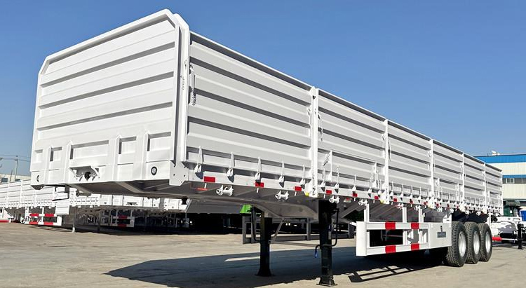 شاحنة المقطورة نصف المقطورة سينوتروك الجانبية