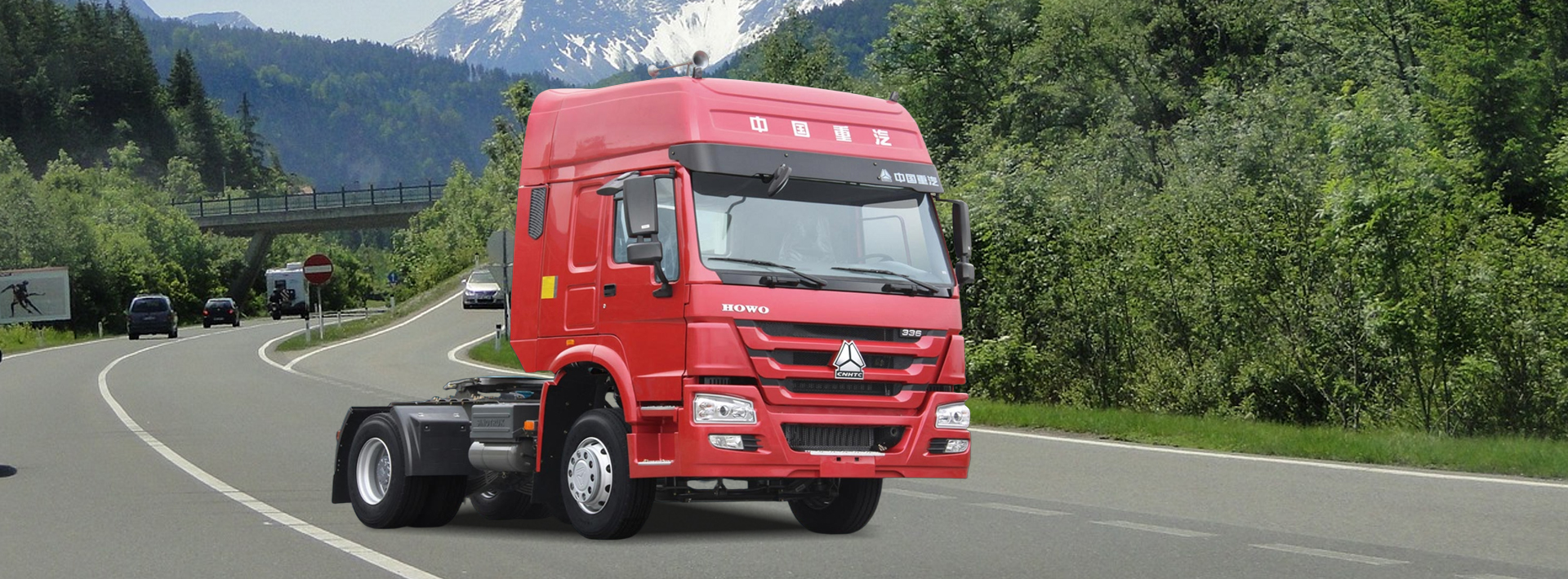 Caminhão Trator HOWO 266-430HP Modelo 4X2 capa