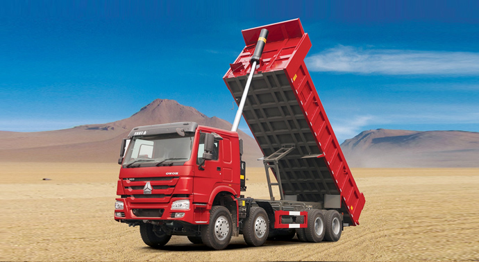 Camion-benne Howo 8X4