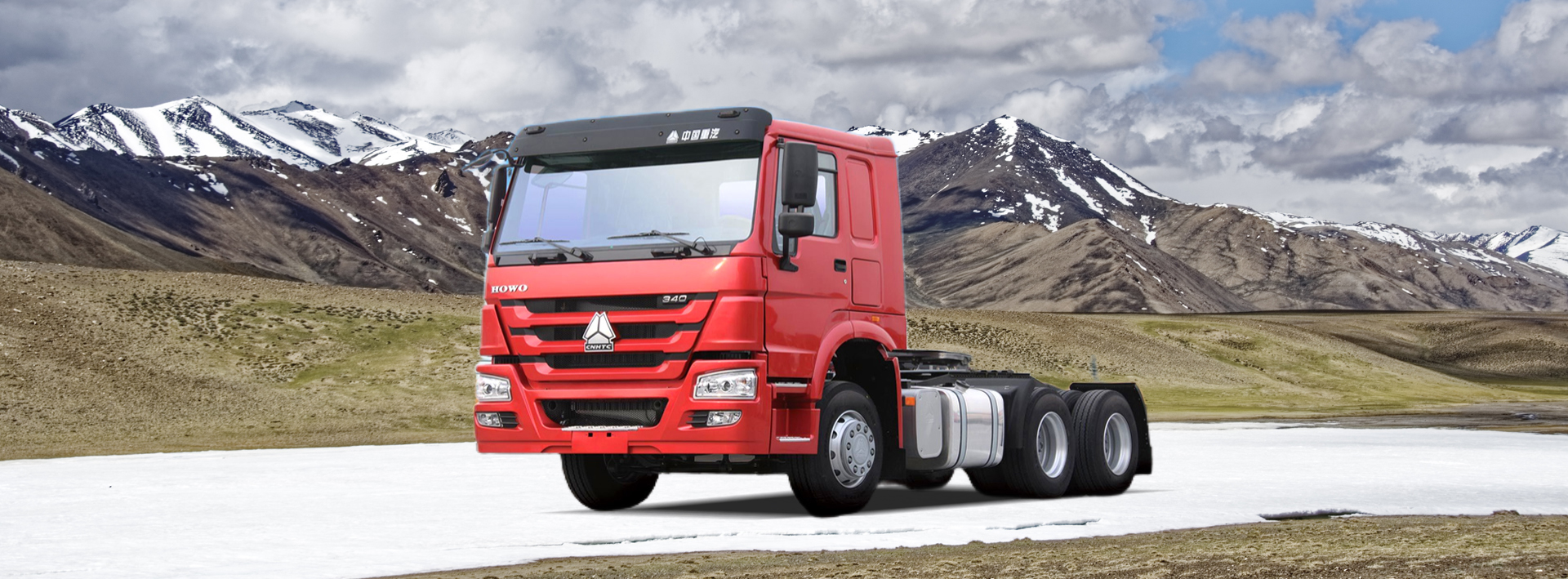 HOWO 6X4 Caminhão Trator 266-430HP capa