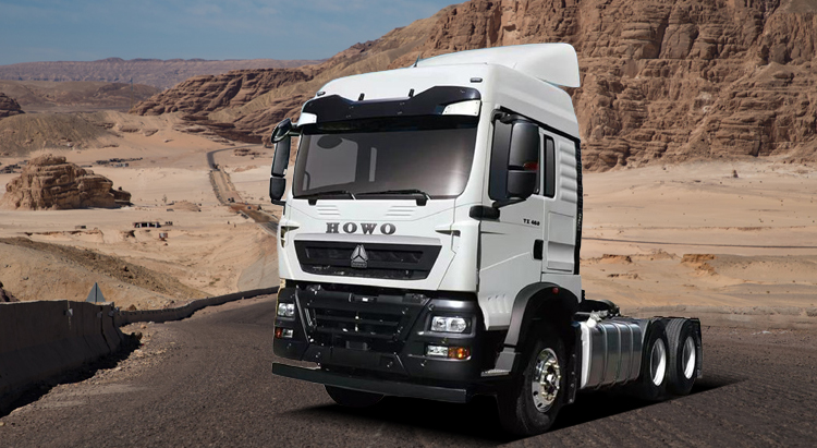 HOWO TX Trator Truck 480 HP Modelo 6X4 capa