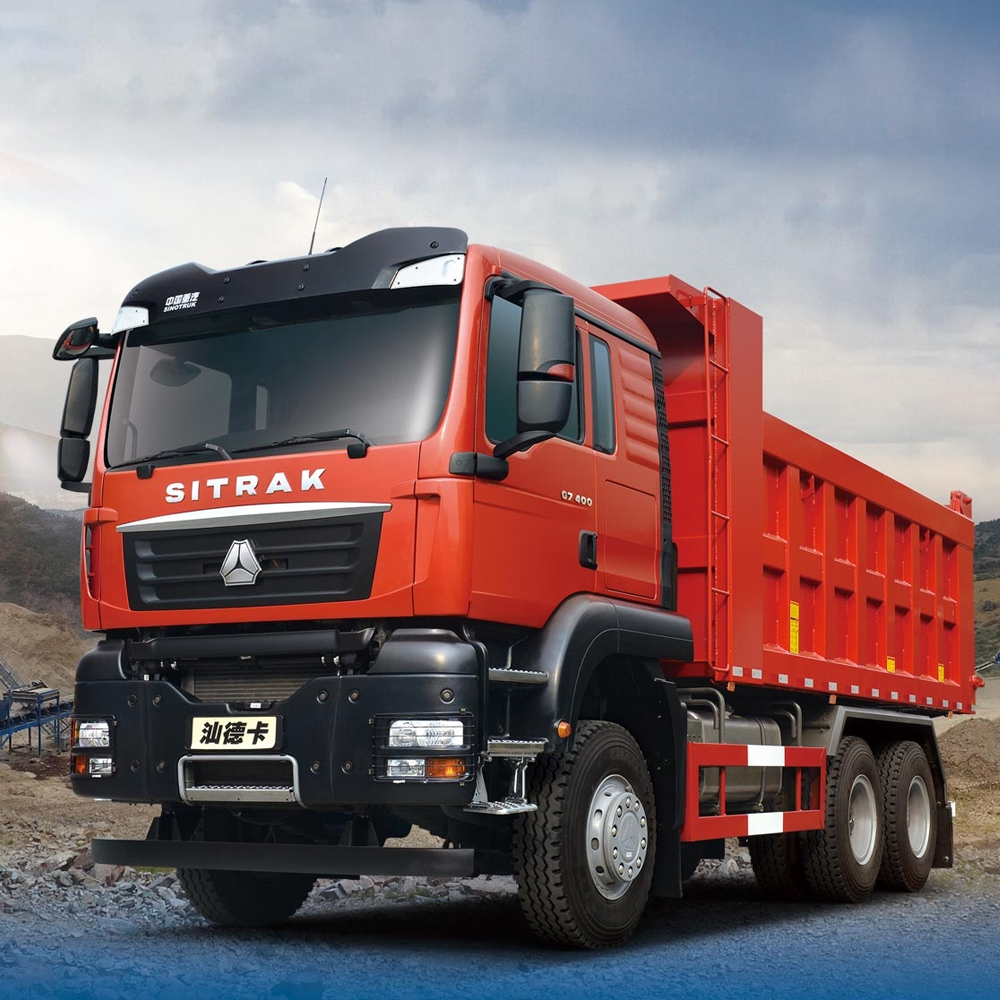 Caminhão basculante SITRAK C7H 6X4