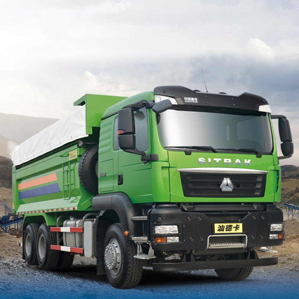 Caminhão basculante SITRAK C7H 6X4