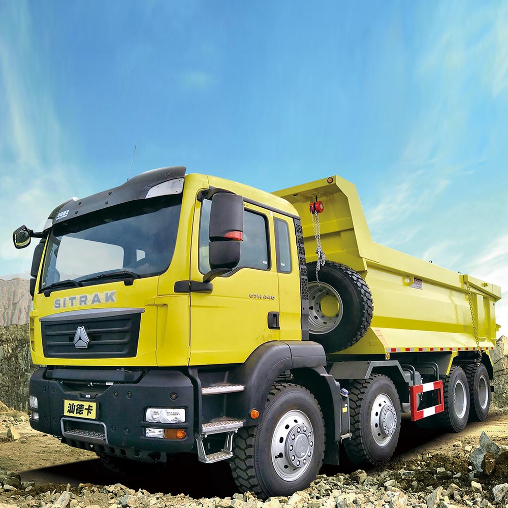 Caminhão basculante SITRAK C7H 8X4